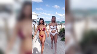 Breast Envy: She tried to match her bounce #3