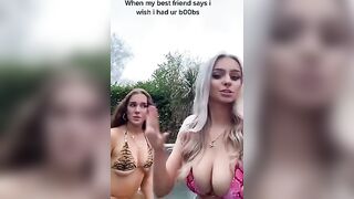 Breast Envy: What’s To Be Gifted Like Her Friend #3