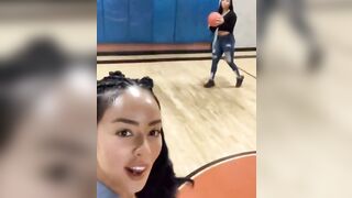 When small titted and big titted friends can make a joke about their tit size