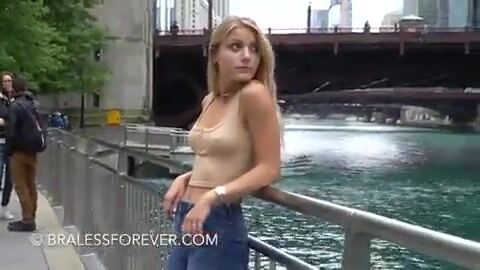 Posing near the bridge