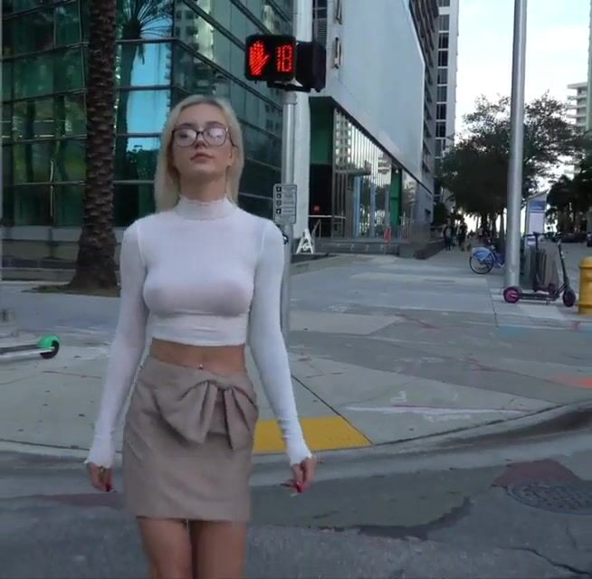 In city