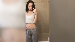 Braless: so cold in the house what should i do to warm up ♥️♥️ #3