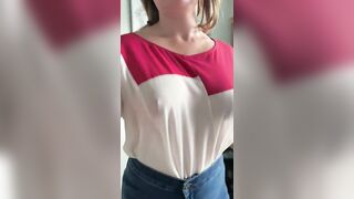 Braless: In a hurry, no time for bras #4