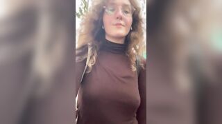 Braless: Mixing your milkshake ♥️♥️would you like a sip ♥️♥️ also, can you notice when the second cherry pops? ♥️♥️ #4