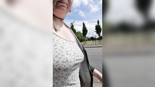 Braless: They bounce wonderfully while i go walking... #2