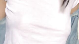 Braless: white t-shirt? #3