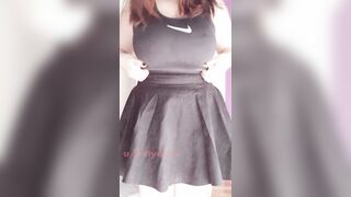 Bouncing Boobs: Who wouldn't love coming home to this? u/Kittydanx #3