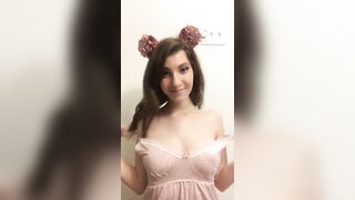 Boobs: Couldn't Hold Back When She Bounces Her Teen Tits #3