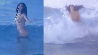 Boobs: Salma Hayek Completely Nude Bouncing Tits #2