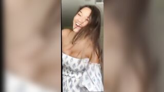 Boobs in Action: Sofiiiia Dress Stabilized #2