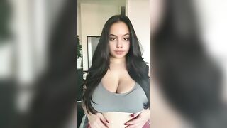 Huge tits and a cute face, what more could one ask for?
