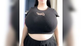 You guys love when I reveal my massive tits like this