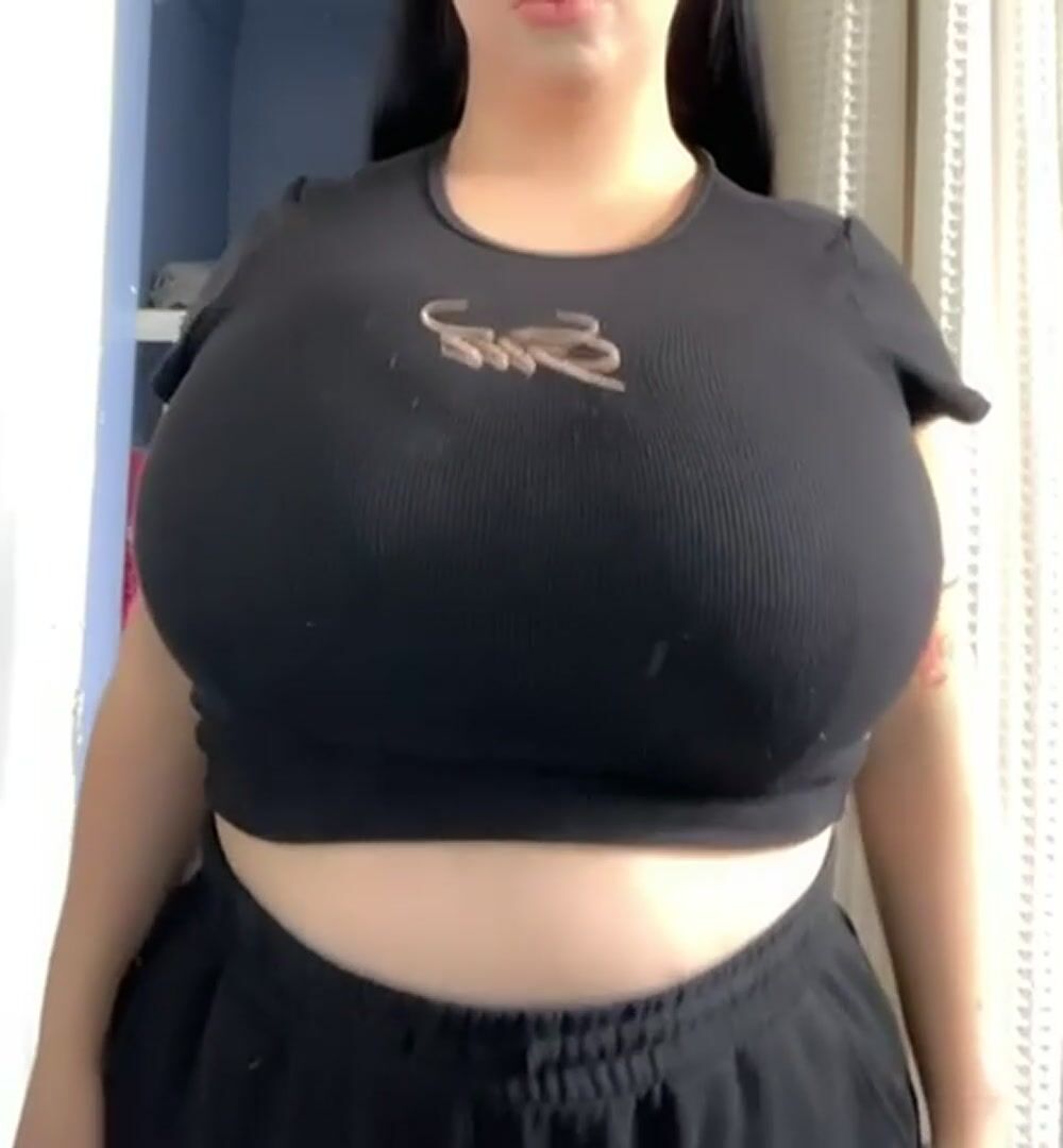 You guys love when I reveal my massive tits like this