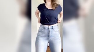 Busty Petite: My friend asked if I was a B or a C cup today. I’m good at disguising my 32DDD... #2