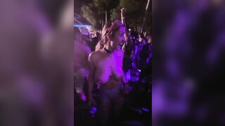 Busty Petite: Ultra Miami!!! It was so hot! Felt great to go topless #2