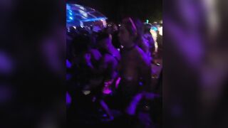 Busty Petite: Ultra Miami!!! It was so hot! Felt great to go topless #3