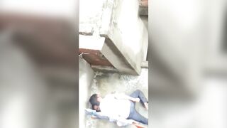 Busty Pakistani Women: Desi guy convinces his gf and fucks her in rooftop after she taking her bath #4