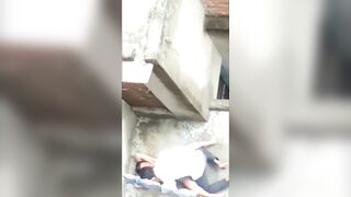 Busty Pakistani Women: Desi guy convinces his gf and fucks her in rooftop after she taking her bath #3