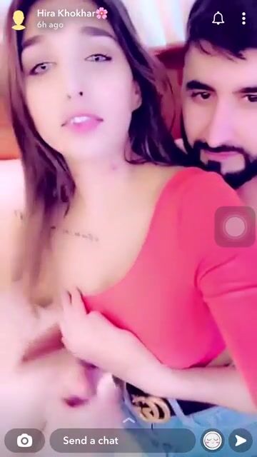 Busty paki Hira khokhar boobs pressed