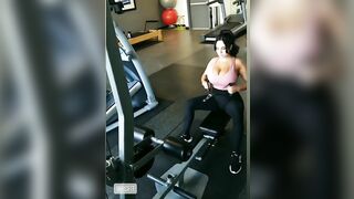 Busty Israeli Girls: Big Tits Workout #2