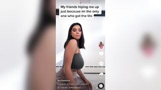 Busty TikTok: She does indeed have "the tits". Yeah! @annaartsvs #3