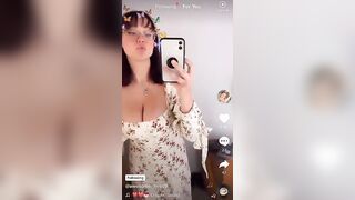 Busty TikTok: Bouncy bouncy! @awesome_ness9 #1