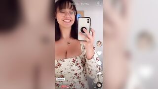 Busty TikTok: Bouncy bouncy! @awesome_ness9 #3