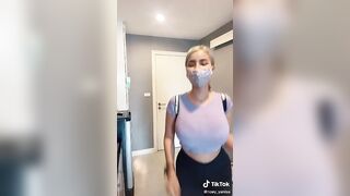 Busty TikTok: @noey_yanisa jumping into your life #4