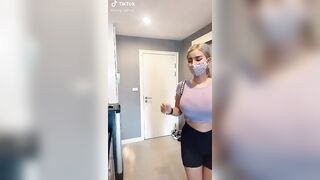 Busty TikTok: @noey_yanisa jumping into your life #2