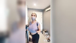 Busty TikTok: @noey_yanisa jumping into your life #3