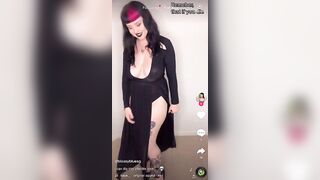 Busty TikTok: The sexy G-cup Ghost! @blossybluesg #3