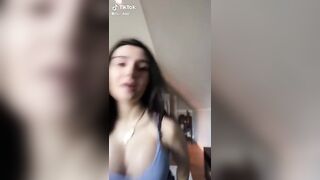 Busty TikTok: @mollykazi falling #4