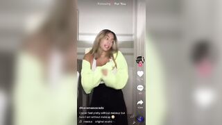 Busty TikTok: Cute bouncing @bananaavacado #3