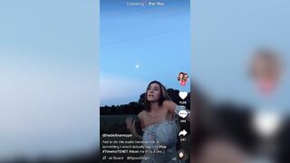 Busty TikTok: She's definitely not wearing a bra @hadelinemope #2