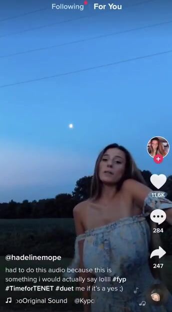 She's definitely not wearing a bra @hadelinemope