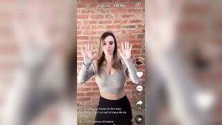 Busty TikTok: If she's dancing I'm watching @kaitlynkrems #3
