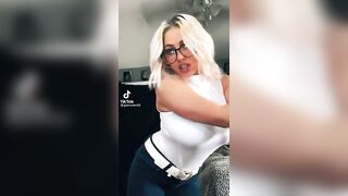 Busty TikTok: Petite body with a huge pair #2