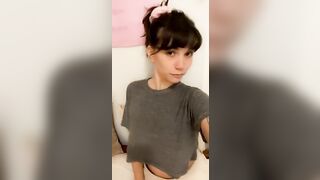 Do you love my tits as much as I love flashing them?