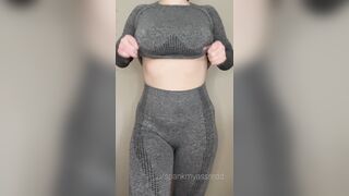 Busty Petite: This top hugs my boobs so well, I don’t need a bra ♥️♥️ #2