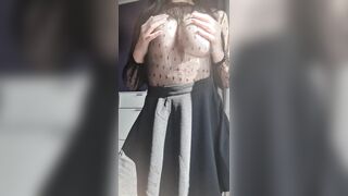 Busty Petite: Would you stare at me if I wore this outfit in public? #2