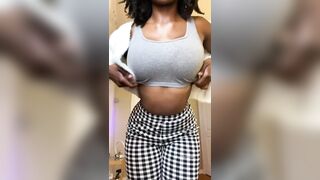 Busty Petite: I hope when my tits pop out it makes you horny! #2