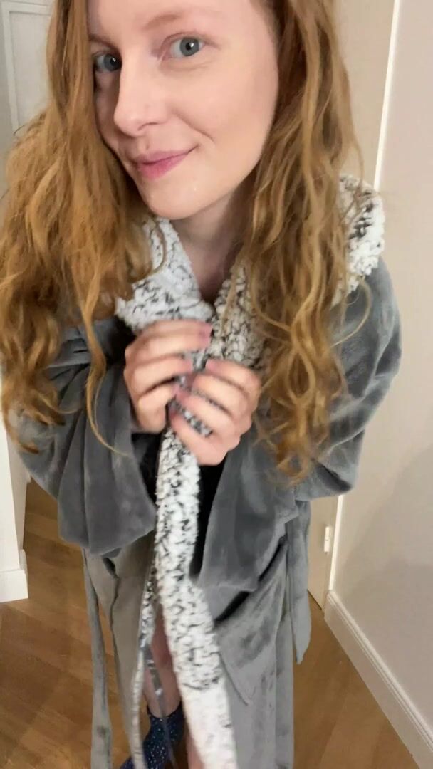 My 5'2 frame comes with triple D's, red hair and a French accent!