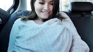 Big Boobs: No Bra - Uber Ride #4