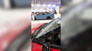Checkout out my curves at the car show