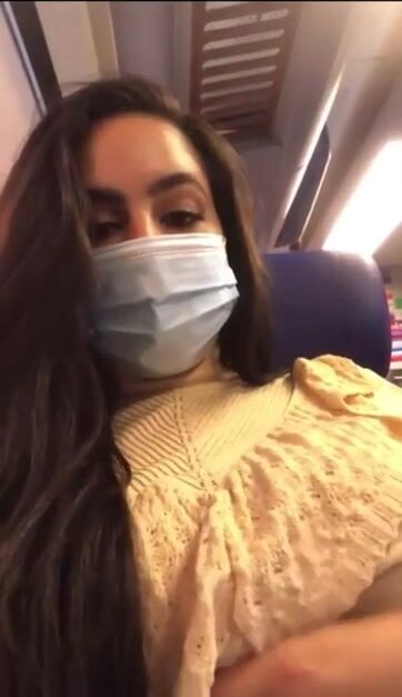 Dropping your huge tits in public is.. kinda hard