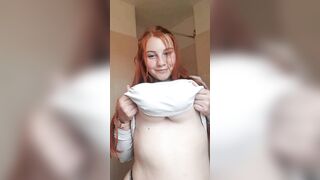 Huge Natural Boobs: Can I send you nudes like this everyday? #3