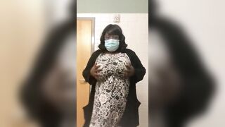 Huge Natural Boobs: if I was your coworker, would you meet me in the bathroom for a quickie? #1