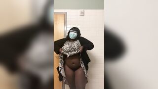 Huge Natural Boobs: if I was your coworker, would you meet me in the bathroom for a quickie? #2