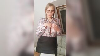 Huge Boobs: Ahhhh.... Office intern to be...but if I get caught with boobs, that will be.... Ahhhh an office intern not to be. heh #4