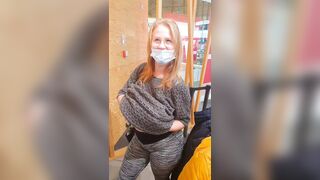 Huge Boobs: Spring is coming, so you have to do outfit shopping, shopping with a bit of risk. #4
